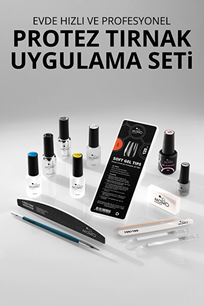 MOMO professional Protez Tırnak Uygulama Seti