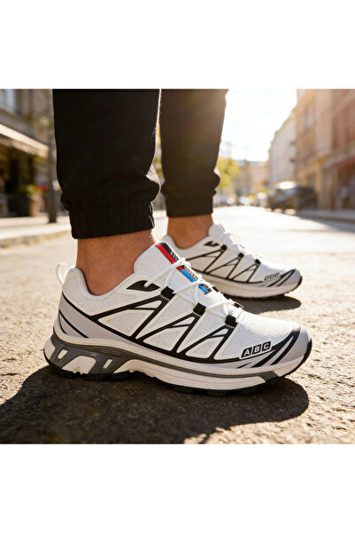 Tmall Pantofi sport de barbati, Usori,din material textil, 1296, Alb