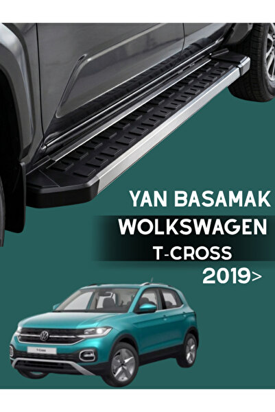 Yerli VOLKSWAGEN T-CROSS 2019 MODEL VE ÜZERİ UYUMLU ARAÇ YAN BASAMAK