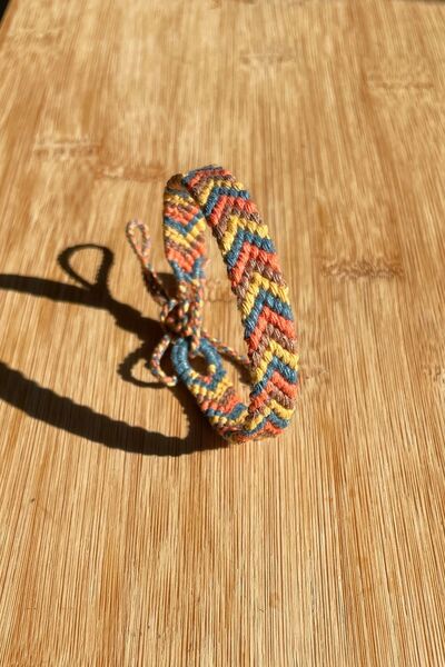 Chic Shoppine Chevron Arkadaş Makrome Bileklik