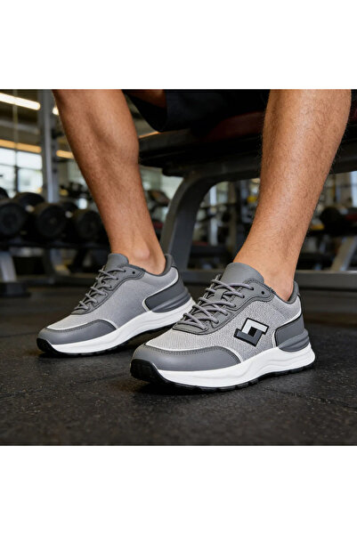 Tmall Pantofi sport pentru bărbați, ușori, din material textil, 1255, gri
