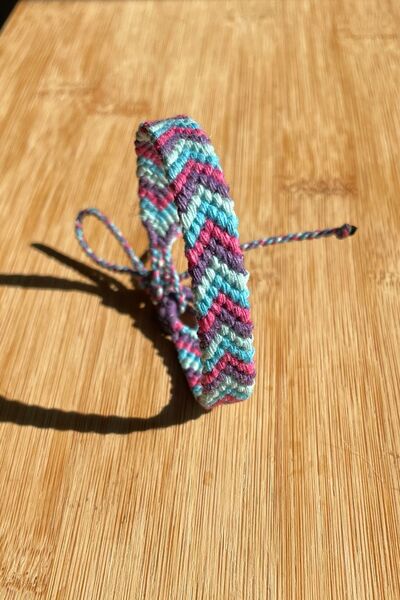 Chic Shoppine Chevron Friend Macrame Bracelet