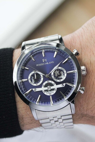 Rosso Milano Rm002363 Men's Wristwatch with Steel Strap