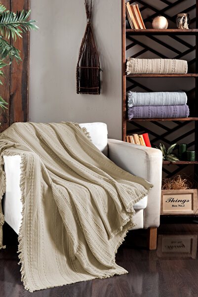 First Choice Daily Sole 100% Βαμβάκι Διπλό Πικέ Γάλα-Καφέ