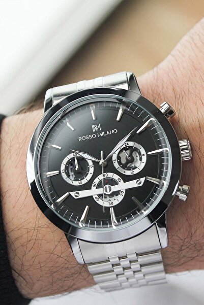 Rosso Milano Rm002362 Men's Wristwatch with Steel Strap