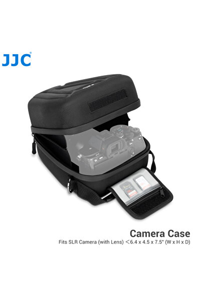 Choice black JJC Hard Shell Camera Case for Canon EOS R50 R100 R10 R8 R7 R6 M...