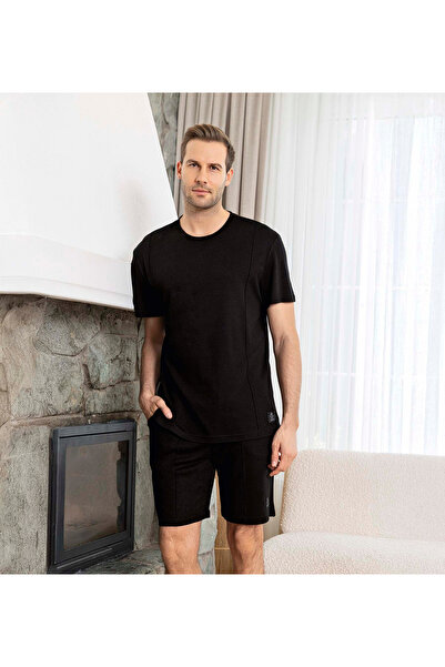 Aydoğan Lodos Store Ανδρικό κοντομάνικο σετ πιτζάμες από μπαμπού και βαμβάκι ...