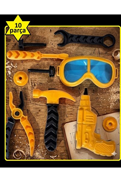 ALYTOYS OYUNCAK TAMİR SET AKTİVASYON EĞİTİCİ EL BECERİSİ GÖZLÜK MATKAP TORNAV...