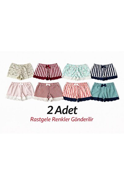 missblue moon Γυναικεία σορτς με σχέδια, σετ 2 τεμαχίων 2550