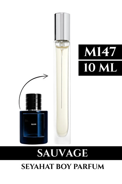 homeartplus M147 - 10 ml ( SAUVAGE ) EDP Kalite Seyehat boy erkek Parfüm
