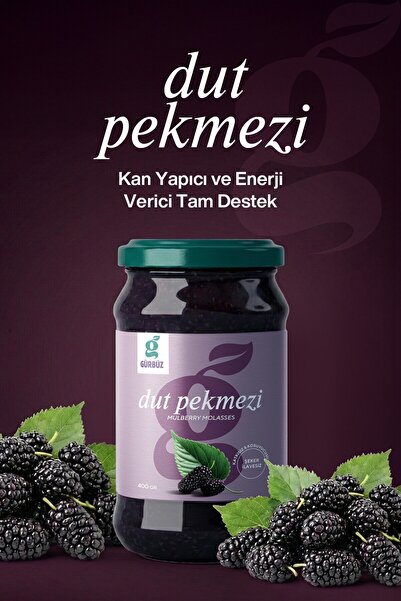 Gürbüzden Dut Pekmezi 400 Gr