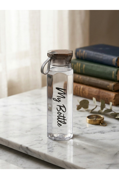 Dörtel Tedarik My Bottle Köşe Cam Matara 500 ML - Renk Seçenekli