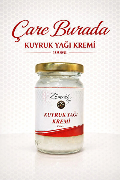 Çare Burada Zümrüt Life - Kuyruk Yağı Kremi 100 Ml