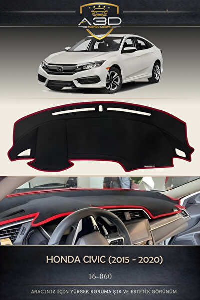 A3D TORPİDO KORUMA Honda Civic ( 2015 - 2020 ) Torpido Korumasi Koruyucu Kili...