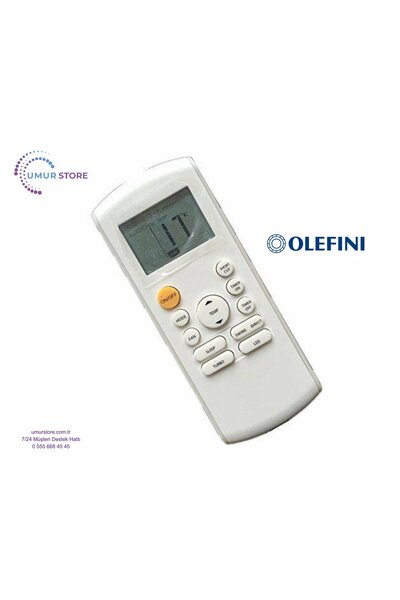 Genel Markalar Olefini RG57A4-BGEF İnverter Klima Kumandası