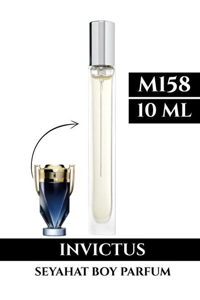 homeartplus M158 - 10 ml ( İNVİCTUS ) EDP Kalite Seyehat boy Erkek Parfüm