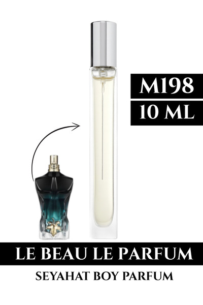M198 - 10 ml ( LE BEAU LE PARFUM ) EDP Kalite Seyehat boy erkek Parfüm