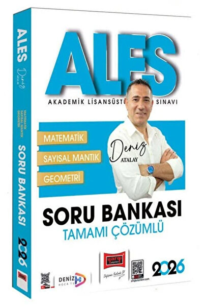 Yargı Yayınları Yargı 2026 ALES Sayısal Mantık Matematik-Geometri Soru Bankas...