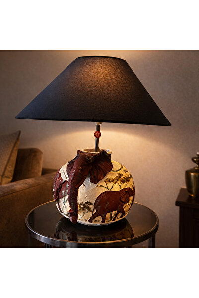 zepce design Dekoratif Fil Abajur