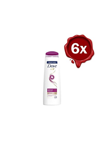 Dove Hair Care Shampoo Long Hair Therapy X 6
