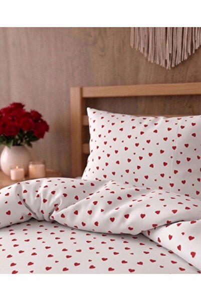 MED HOME Fermuarlı Nevresim Seti – 160x220 cm (Tek Kişilik) |Nevresim Ve Yast...