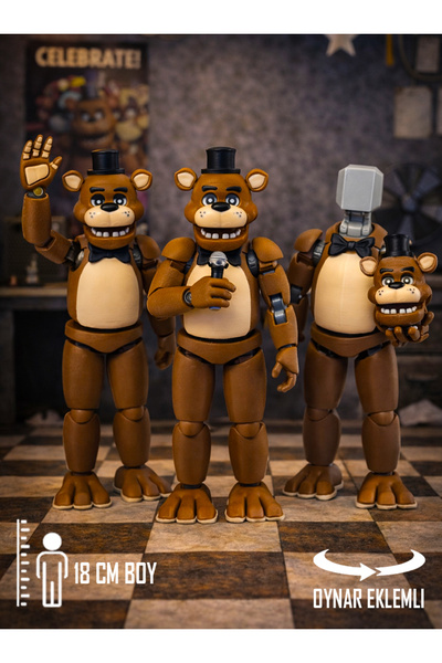 Suelo Butik Büyük BOY! Freddy Eklemleri Hareketli Robot Dummy Titan13 Figür O...