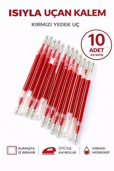 Generic Brand Heat Flying Pen Refill – Red Color |   Tailor and Sewing Markin...