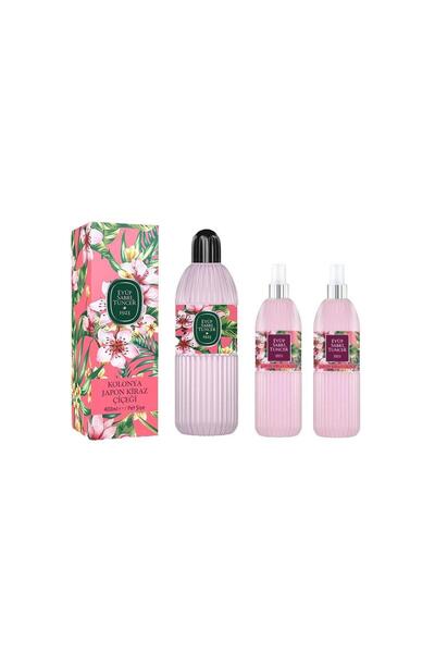 Eyüp Sabri Tuncer Japon Kiraz Çiçeği 400 ml ve 150 ml Pet Şişe Kolonya
