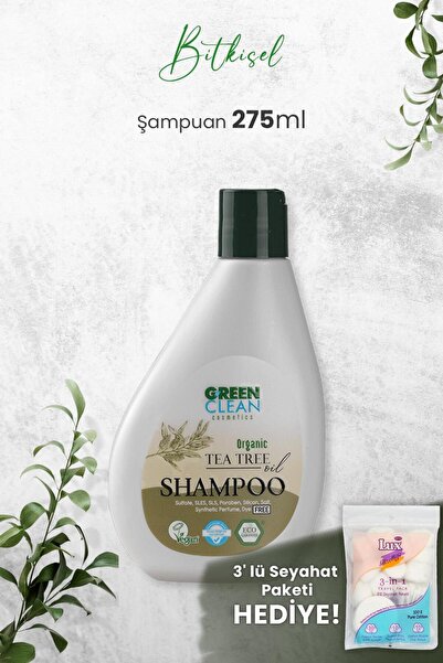 Green Clean شامبو شجرة الشاي 275 مل - هدية