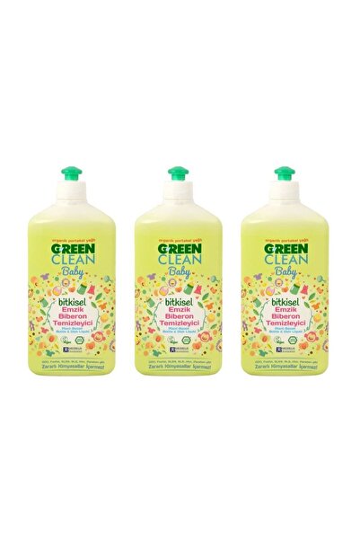 Green Clean Organik Portakal Yağlı Baby Biberon Emzik Temizleyici 500 ml - 3'...