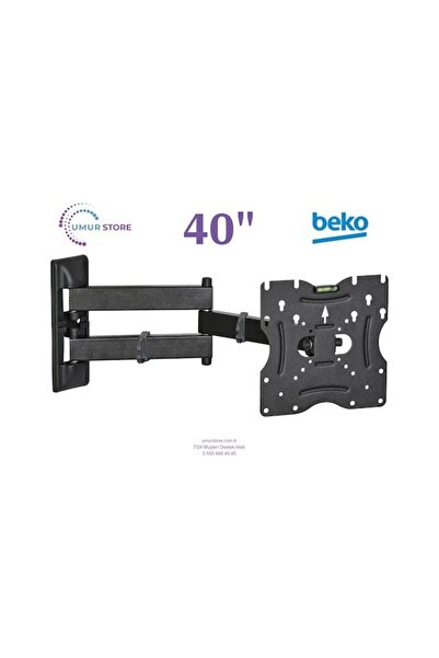 Beko 40” Uyumlu Hareketli Led Tv Duvar Askı Aparatı