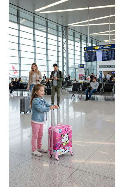 Hello Kitty Laguna Pembe Çocuk Valizi