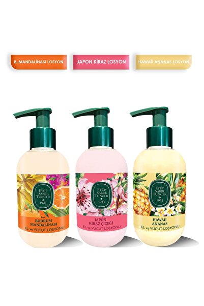 Eyüp Sabri Tuncer Japanese Cherry, H. Pineapple and B. Tangerine Lotion 280 ml