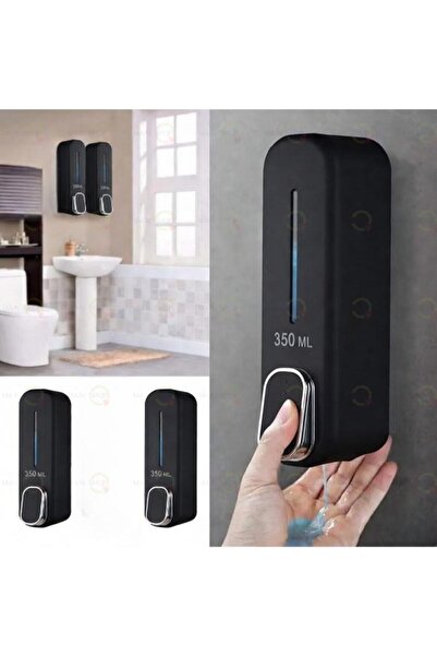isgstore MAİN SHOP 2 قطعة 350 مل موزع صابون يدوي مثبت على الحائط، موزع صابون ...