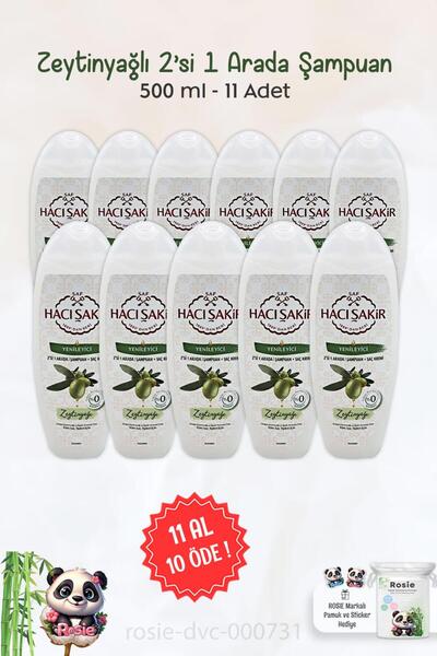 Hacı Şakir Buy 11, pay for 10 hacı şakir olive oil 2-in-1 shampoo, refreshing...