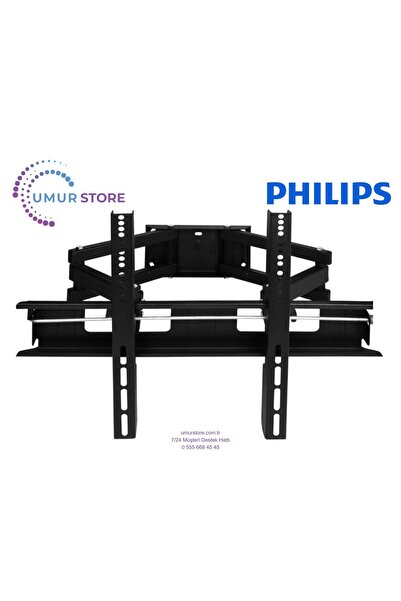Philips 43Pfs4012 42”- 55”- 65”- 75” inç Lcd Led Ekran Tv Hareketli Askı Aparatı