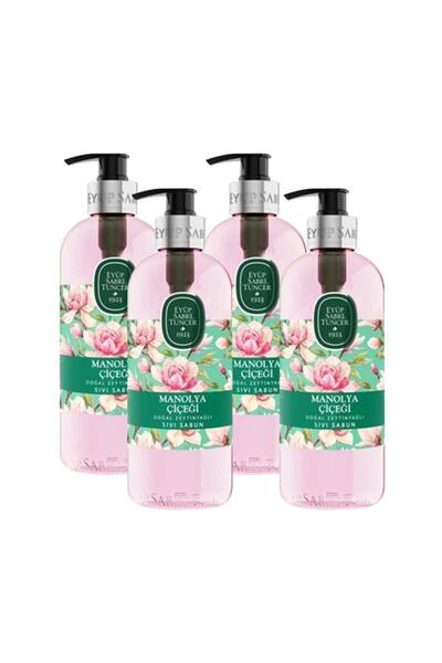 Eyüp Sabri Tuncer Liquid Soap Magnolia Flower 500 ml X 4