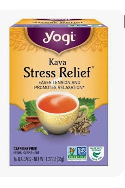 Yogi Tea Organic Kava Stress Relief Rahatlatıcı Çay