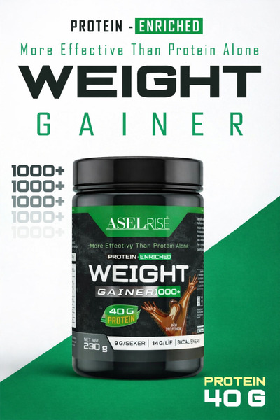 Asellrisee مسحوق البروتين بنكهة الموز والكاكاو 230 جرام