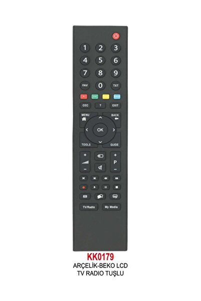 Beko LCD TV RADIO TUŞLU KUMANDA