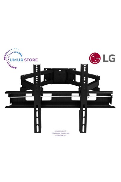 LG 55nano80a6b 42”- 55”- 65”- 75” inç Lcd Led Ekran Tv Hareketli Askı Aparatı