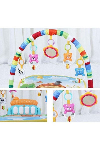 huanger Music Lighting Portable Lightweight Soft Comfortable Piano Gym Fitness Mat For Baby