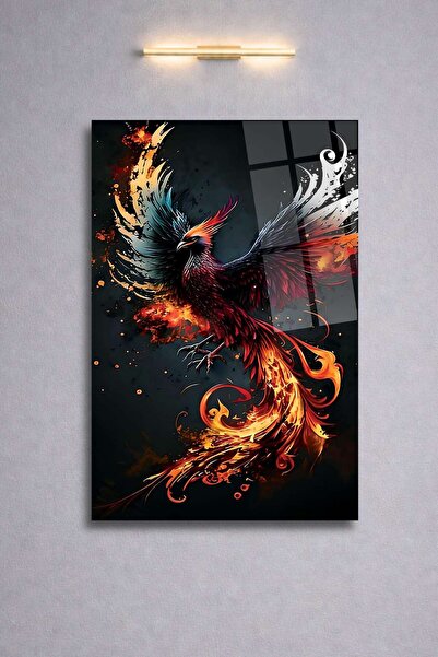 HMDS CONCEPT Γυάλινος πίνακας Φοίνικας Φοίνικας 28