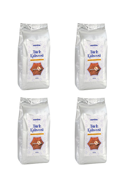 Sumina Gıda Sumina Medium Roasted Ground Turkish Coffee 1 kg X 4 Pcs