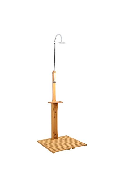 vidaxl Wooden Garden Shower