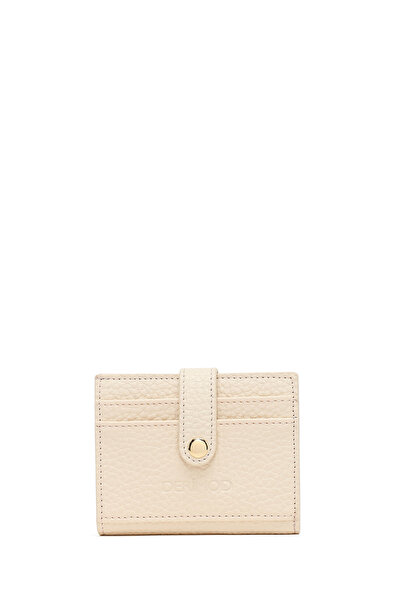 Derimod Γυναικεία Κρεμ Θήκη Κάρτας 000A2D5105FT
