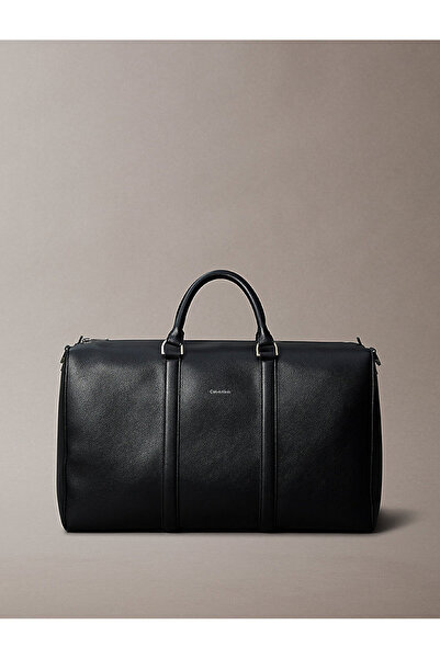 Calvin Klein Ανδρική Μαύρη Τσάντα Πέδιλων Calvin Klein με Ανυψωμένο Στυλ