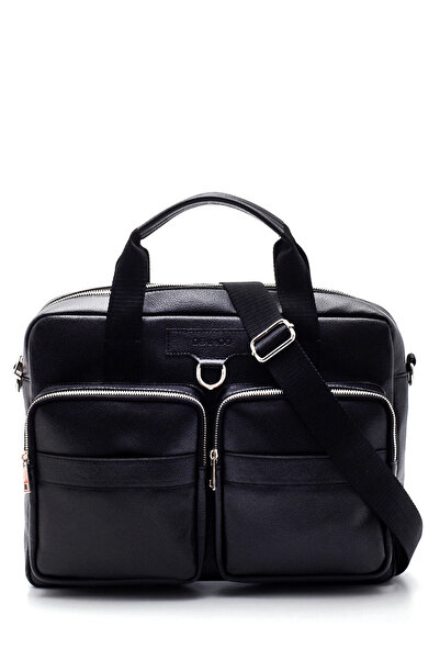 Derimod Men's Black Briefcase 21Wbd3518Ft