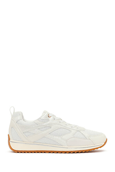 Derimod Γυναικείο λευκό sneaker με κορδόνια 26PFE457514