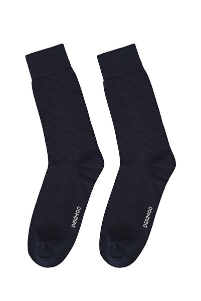 Derimod Men's Navy Blue Long Socks 000A2C35076F